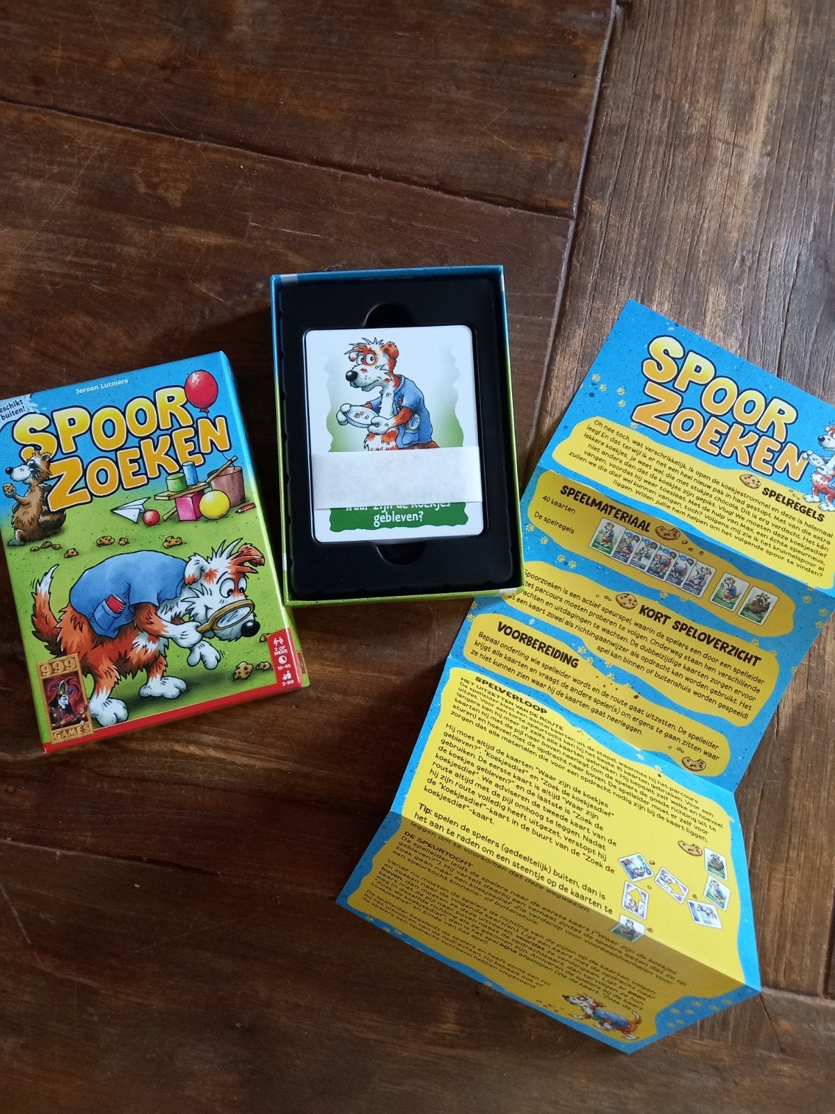 Spoor Zoeken: Waar zijn de koekjes? - Leuk familiespel!, Vijf spelers of meer, Ophalen of Verzenden, Nieuw, 999 Games