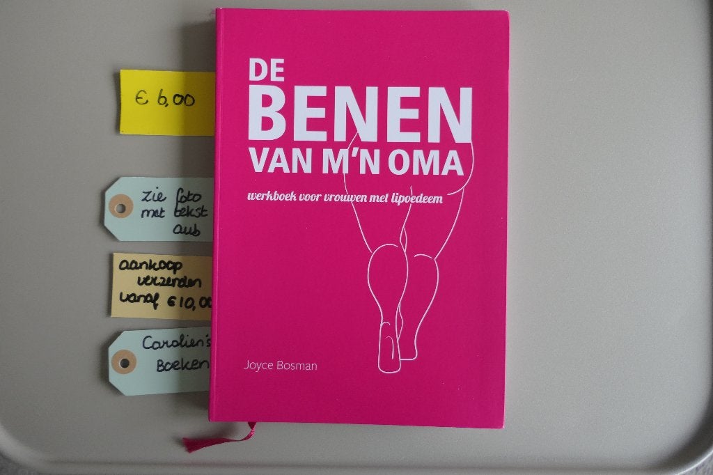 De Benen van mijn oma Werkboek (onbeschreven) voor vrouwen, Ophalen of Verzenden, Gelezen, Gezondheid en Conditie, Joyce Bosman