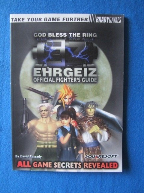 Ehrgeiz strategy guide hintboek (PS1), Spelcomputers en Games, Games | Sony PlayStation 1, Vechten, 1 speler, Ophalen of Verzenden