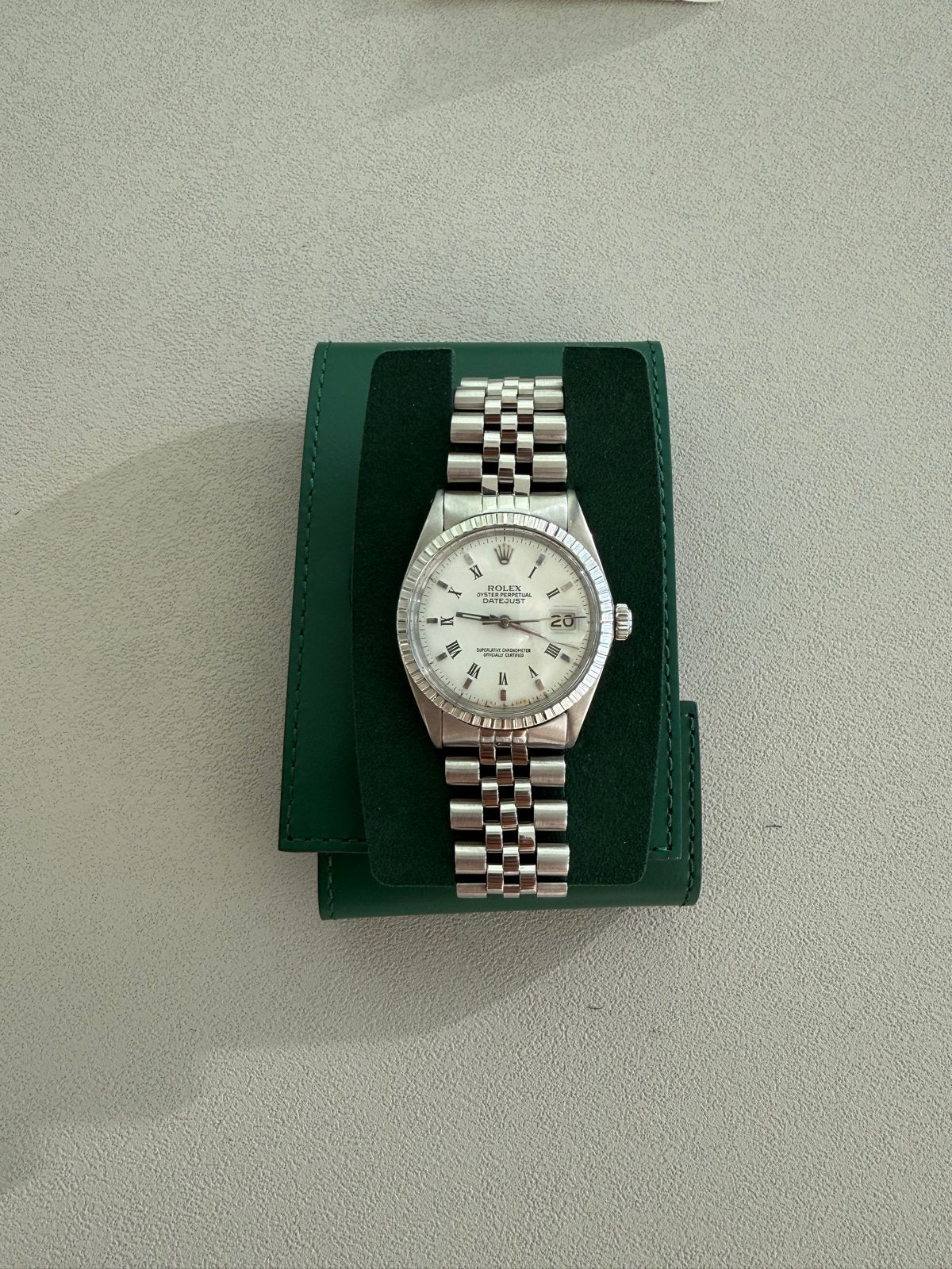 Rolex Datejust Polshorloge Staal - Vintage, Sieraden, Tassen en Uiterlijk, Horloges | Heren, Gebruikt, Polshorloge, Ophalen of Verzenden