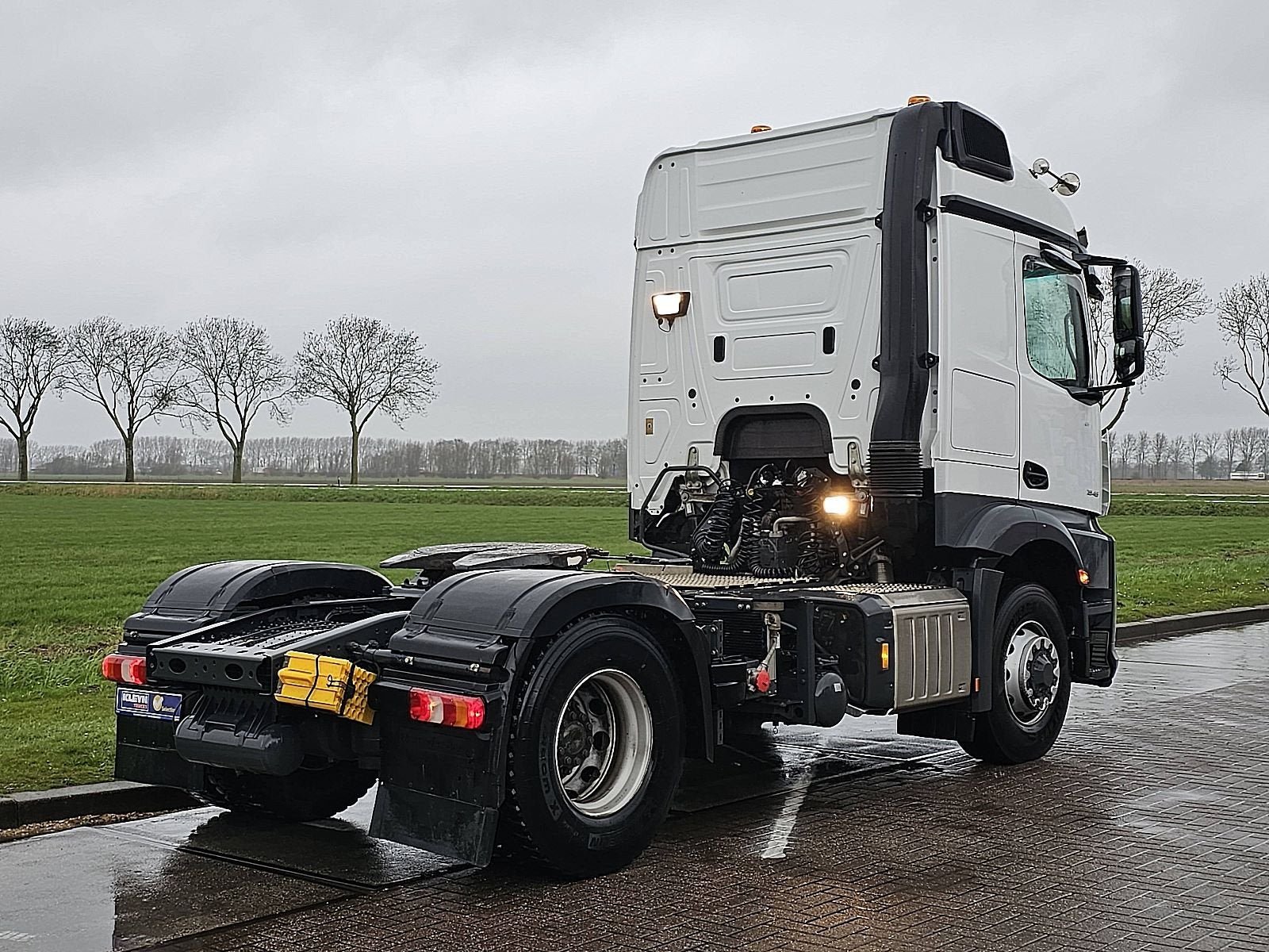 MERCEDES-BENZ ACTROS 1845 LS hydrodrive, Auto's, Vrachtwagens, Euro 6, Wit, Mercedes-Benz, Bedrijf