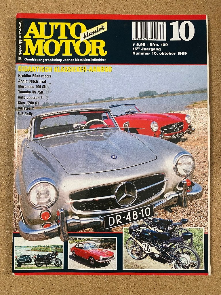 Auto Motor Klassiek 10 1999, Verzenden, Gelezen, Algemeen