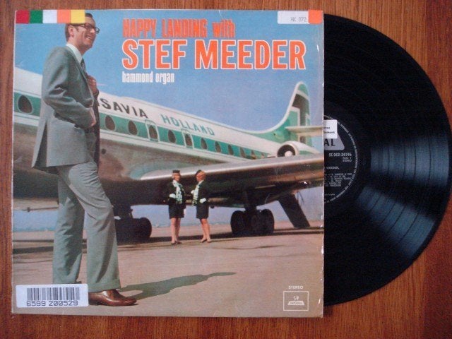 Stef Meeder - Happy landing with Stef Meeder, Ophalen of Verzenden, Gebruikt, 12 inch