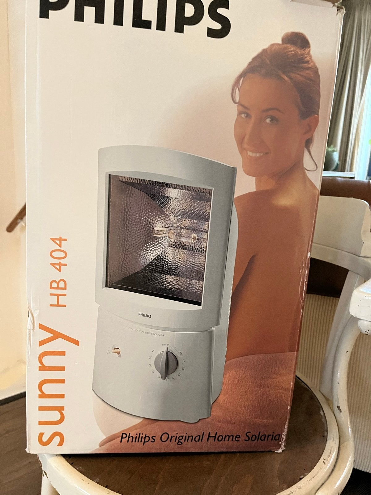 Philips Sunny HB 404 Gezicht&body - nog nieuw, Ophalen, Zo goed als nieuw, Gezichtsbruiner, Minder dan 10 lampen
