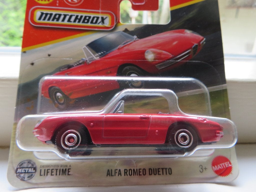 Matchbox Alfa Romeo Duetto Spider , Ophalen of Verzenden, Nieuw, Auto
