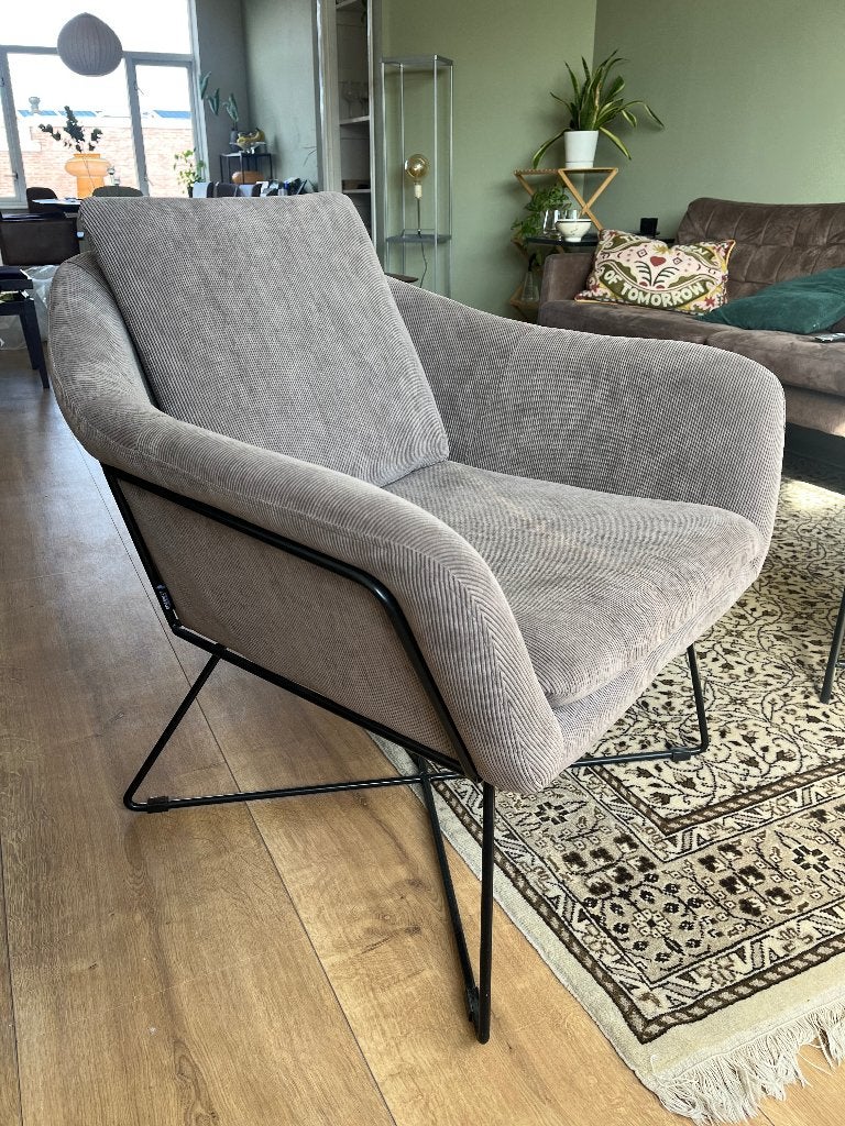 Fauteuil/relaxstoel Riverdale met gratis voetenbankje, Huis en Inrichting, Ophalen, Zo goed als nieuw, 75 tot 100 cm, 75 tot 100 cm