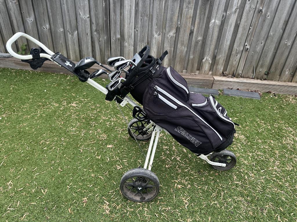 Golfset voor dames goedkope 145 euro OP=OP, Ophalen, Zo goed als nieuw, Set, Overige merken