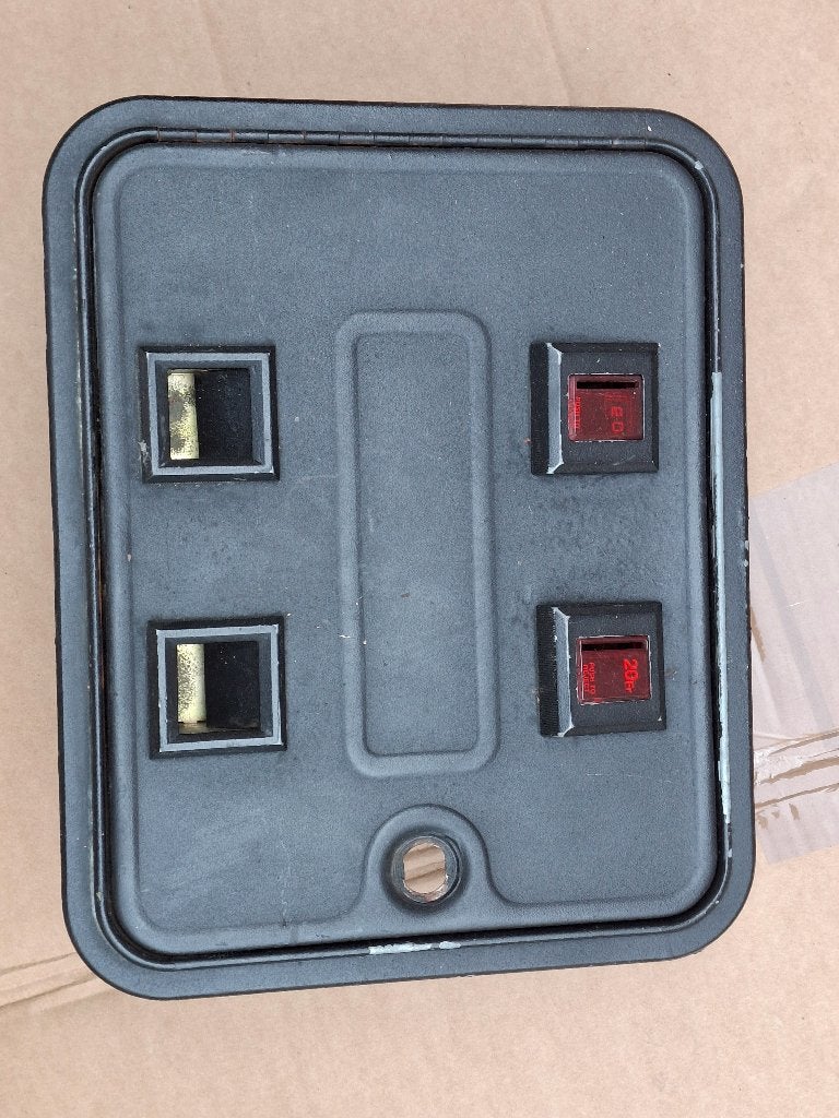 Gottlieb coin door, Ophalen, Gebruikt, Elektronisch, Onderdeel of Defecte kast