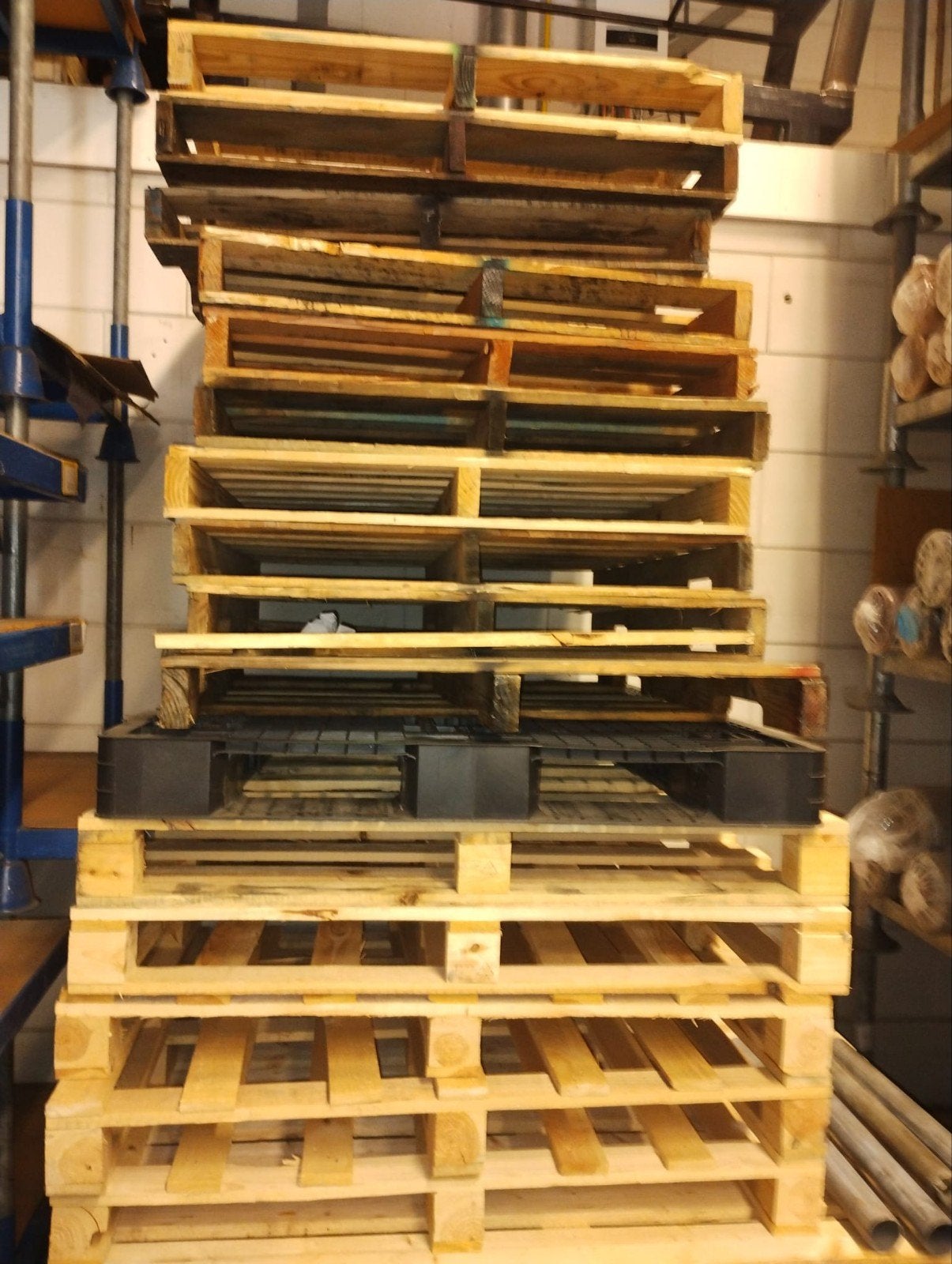Pallets, nieuw, gebruikt. Verdchillende maten, Doe-het-zelf en Verbouw, Hout en Planken, Ophalen, Minder dan 25 mm, Pallet, Minder dan 200 cm