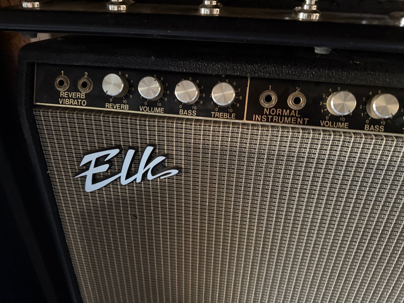 Elk Guitar Man vintage gitaarversterker * goede staat, Ophalen, Gebruikt, Gitaar, 50 tot 100 watt