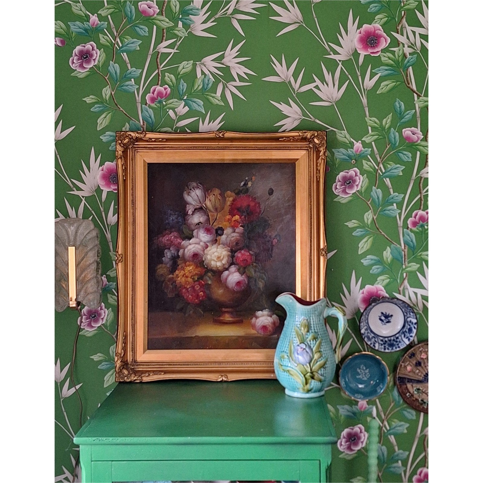 Stilleven schilderij, Antiek en Kunst, Kunst | Schilderijen | Klassiek, Ophalen of Verzenden