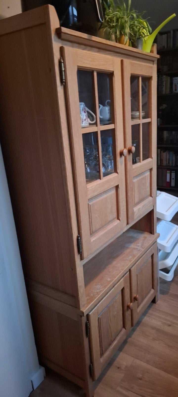 Keukenkast te koop, Ophalen, 100 tot 150 cm, Overige houtsoorten, Landelijk