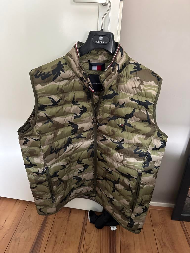 Tommy hilfiger Bodywarmer, NIEUW! 3XL!, Ophalen of Verzenden, Zo goed als nieuw, Overige maten, Groen