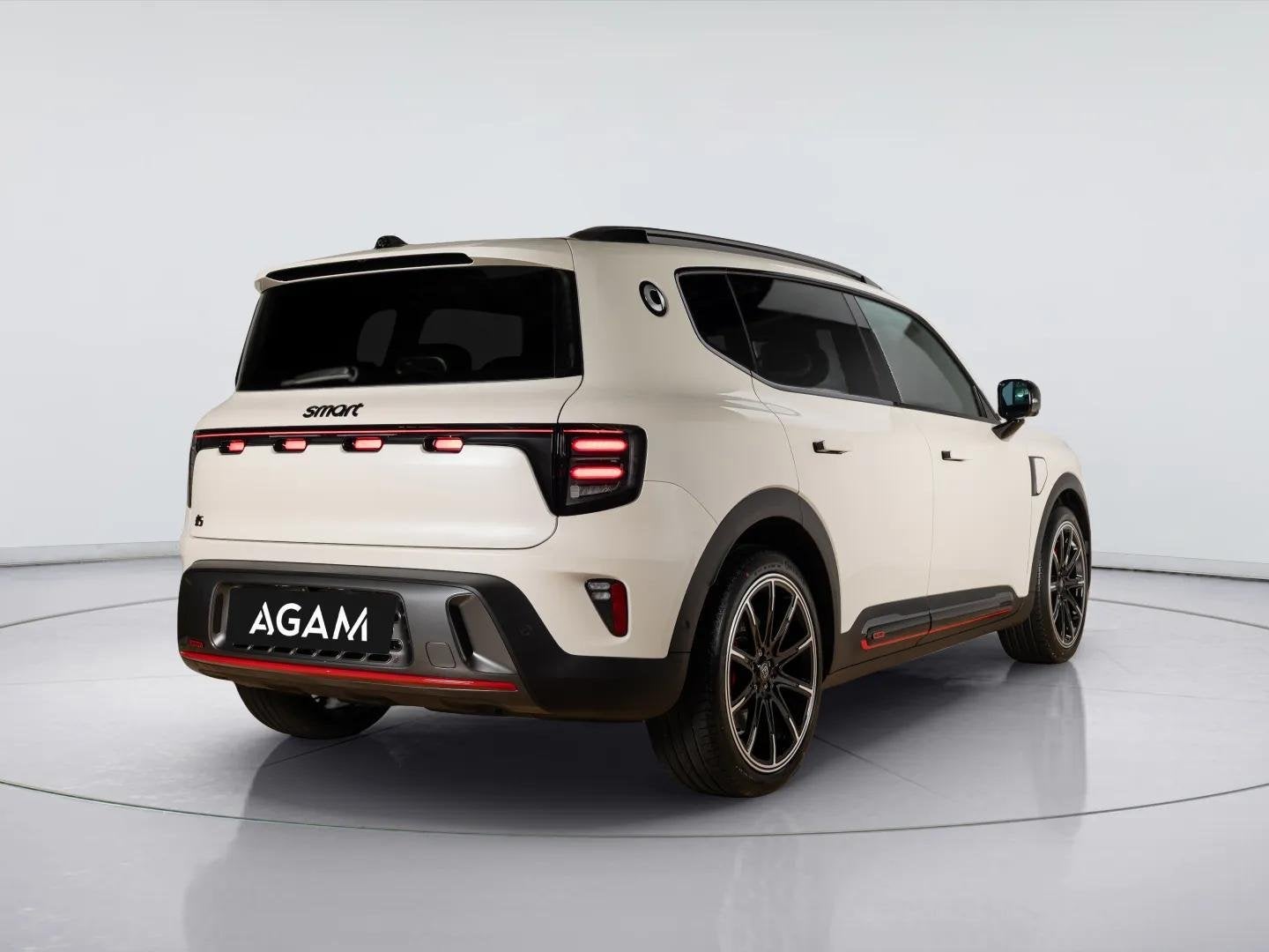 smart #5 Brabus 100 kWh, Auto's, Smart, 2378 kg, 540 km, Wit, SUV of Terreinwagen