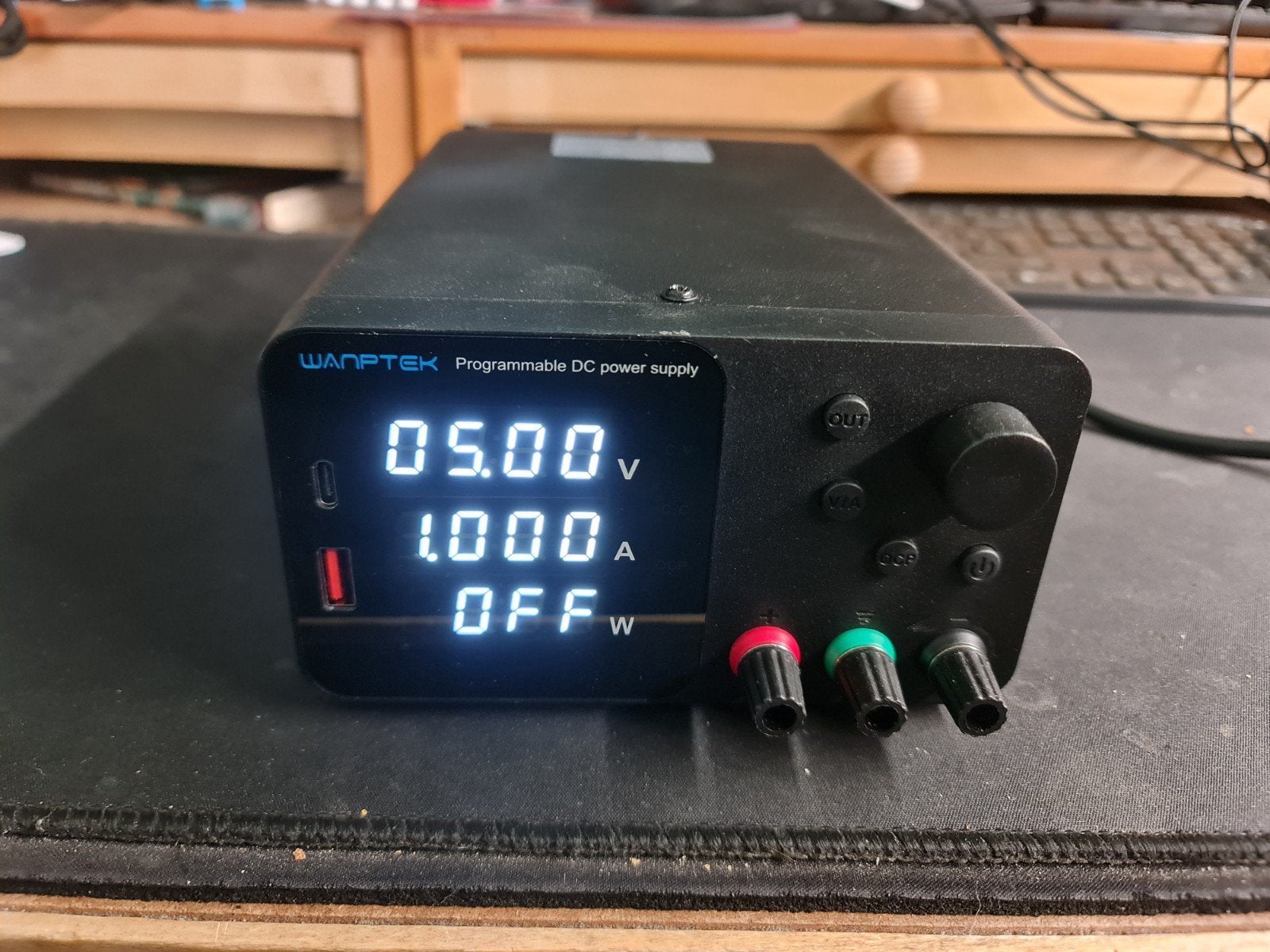 WANPTEK Lab Voeding 0-30V 10A - Programmeerbare DC Voeding, Ophalen of Verzenden, Nieuw