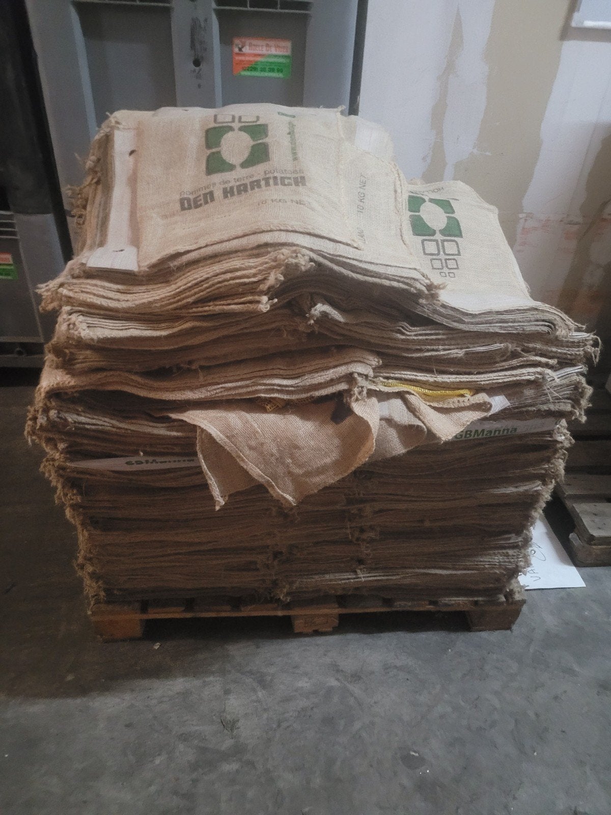 Jute zakken, Verzenden