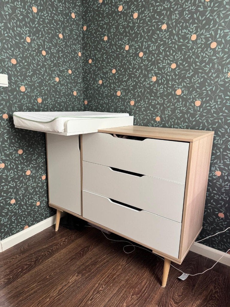 Commode voor babykamer, Kinderen en Baby's, Kinderkamer | Commodes en Kasten, Ophalen, Gebruikt, 100 cm of meer, Minder dan 50 cm