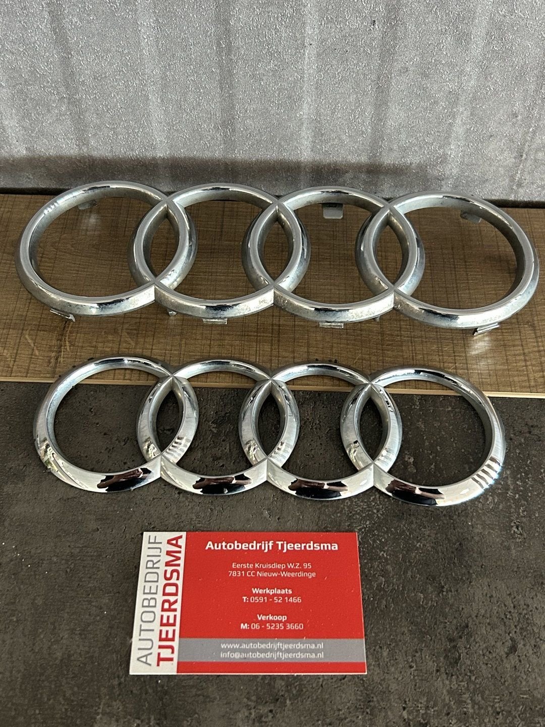 10002509R13R11 Embleem/ Logo Audi, -, -, Nieuw, Ophalen of Verzenden