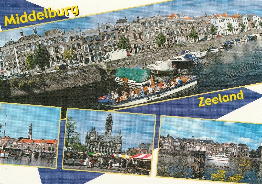Ansichtkaart - Middelburg -- Zeeland, Verzamelen, Ansichtkaarten | Nederland, Ophalen of Verzenden, Gelopen, Zeeland