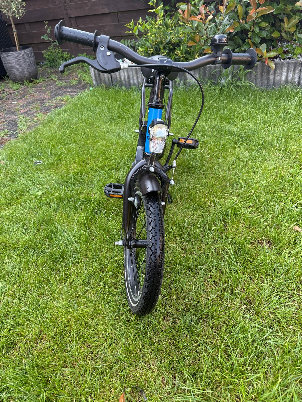 Kyoso kinderfiets 16 inch - Zo goed als nieuw, Ophalen of Verzenden, Zo goed als nieuw, Terugtraprem, 16 tot 20 inch