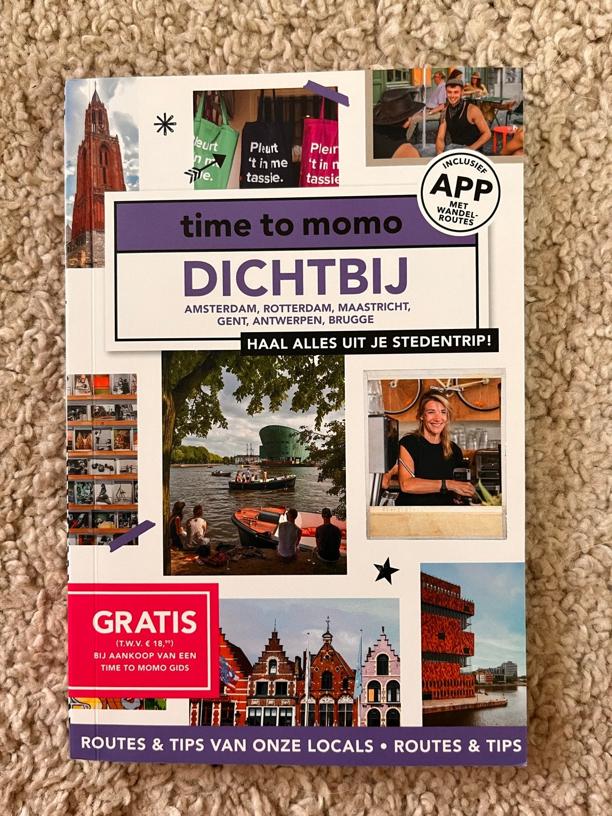 Time to Momo Dichtbij: Stedentrip Gids Benelux, Overige merken, Ophalen of Verzenden, Zo goed als nieuw, Reisgids of -boek