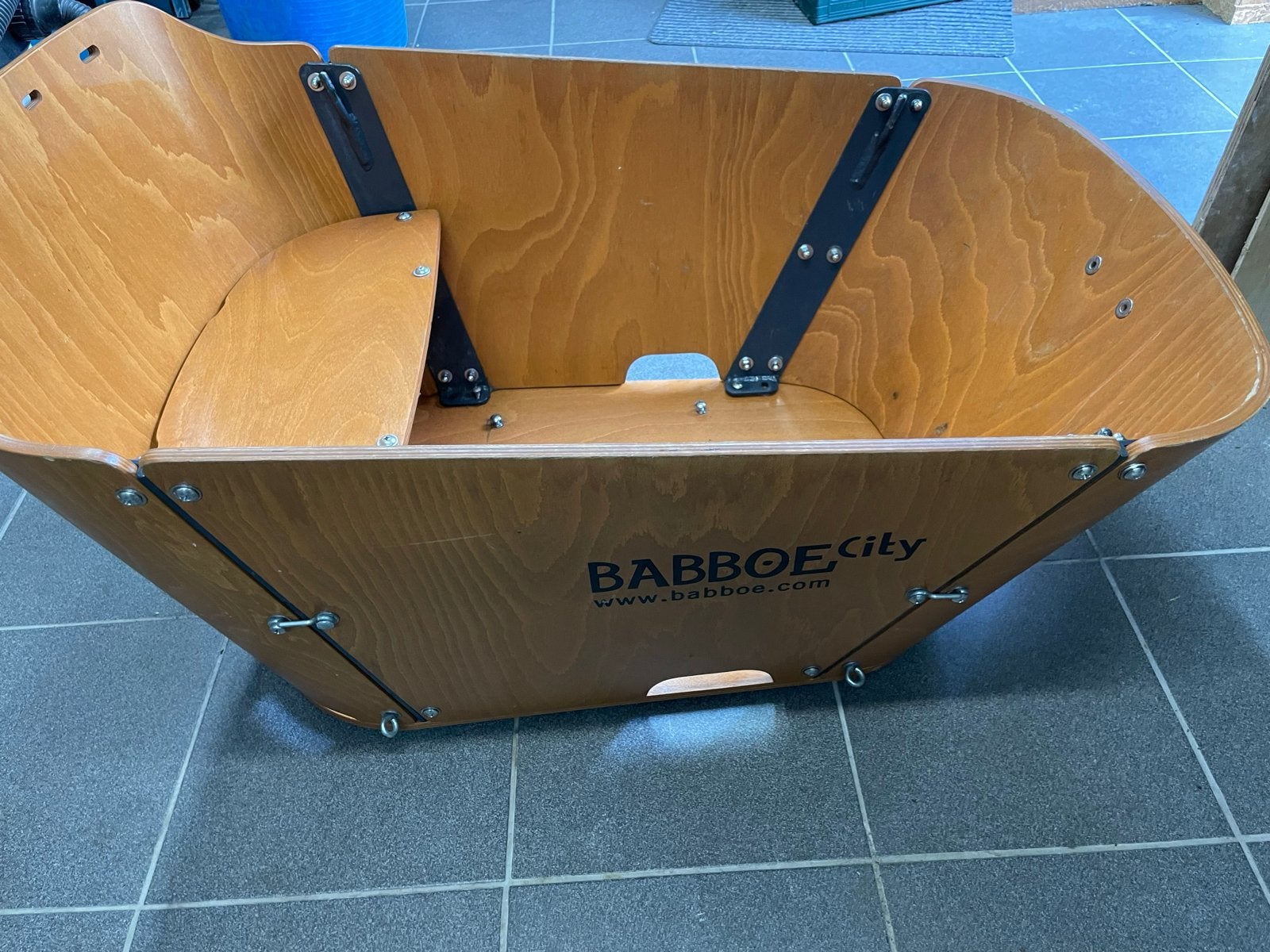 Babboe City bakfiets bak - Gebruikt, Fietsen en Brommers, Ophalen, Zo goed als nieuw, 2 kinderen, Overige merken