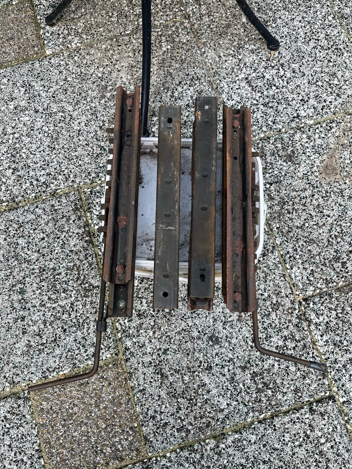 Geleiderails stoelen VW T3 Transporter, Auto-onderdelen, Interieur en Bekleding, Ophalen, Gebruikt, Volkswagen