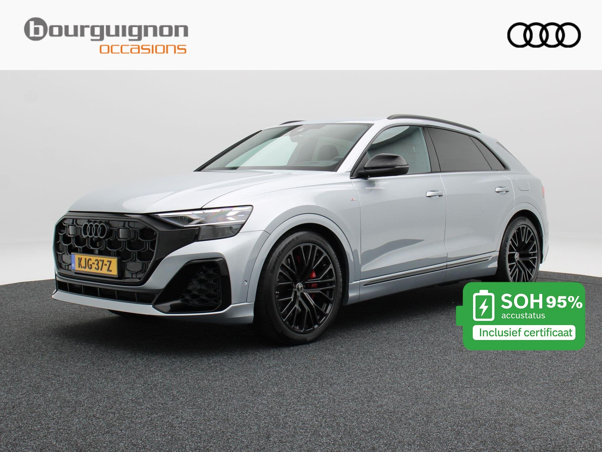 Audi Q8 60 TFSi e 490 Pk quattro S-Line Competition | Matrix, Auto's, Automaat, Dealer onderhouden, Gebruikt, 2995 cc
