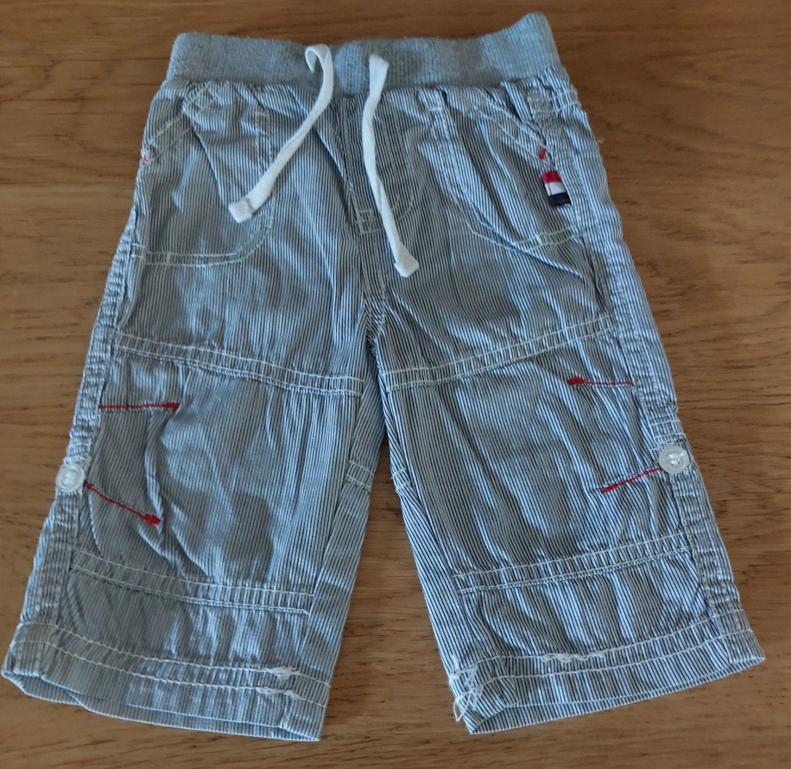Schattige gestreepte broek maat 56, Kinderen en Baby's, Babykleding | Maat 56, Ophalen, Broekje, Zo goed als nieuw, Onbekend