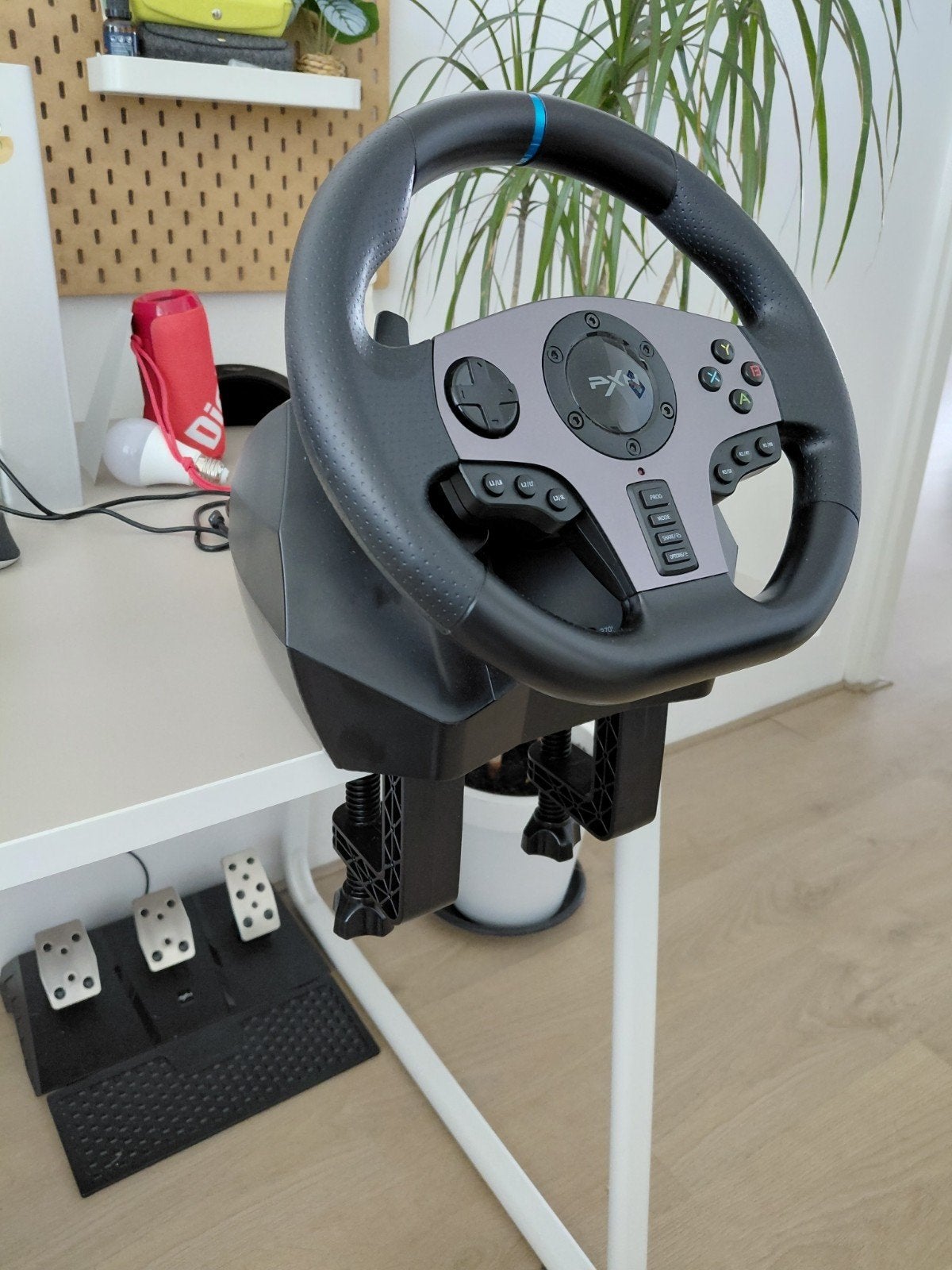 PXN V9 900 Gaming Stuur met Pedalen en Shifter, Ophalen of Verzenden, Zo goed als nieuw