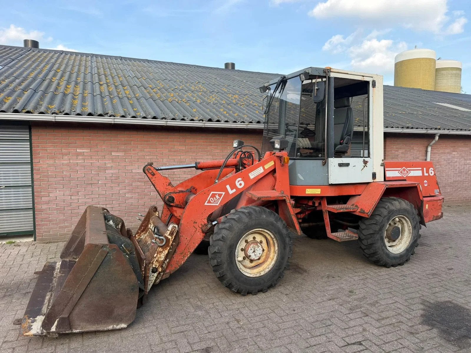 O & K L6-3 Shovel Loader (bj 1993), Wiellader of Shovel
