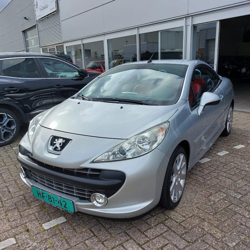 Peugeot 207 1.6 VTI CC 88KW AUT 2008 Grijs, 4 cilinders, Cabriolet, 4 stoelen, Euro 4