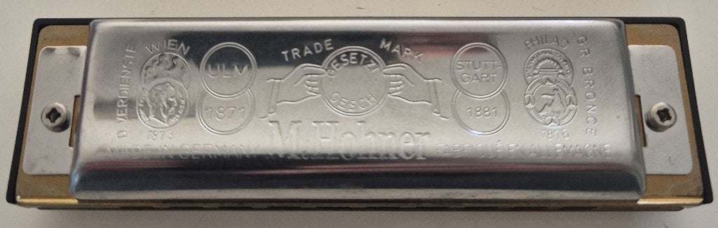 Hohner - mondharmonica - Duitsland, Ophalen of Verzenden, Gebruikt, Met koffer of doosje