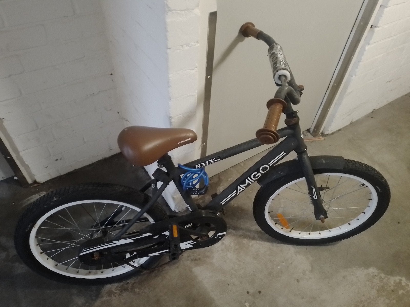 Mooie Amigo BMX fiets - Zonder slot, Ophalen, Gebruikt, Staal, Velgrem