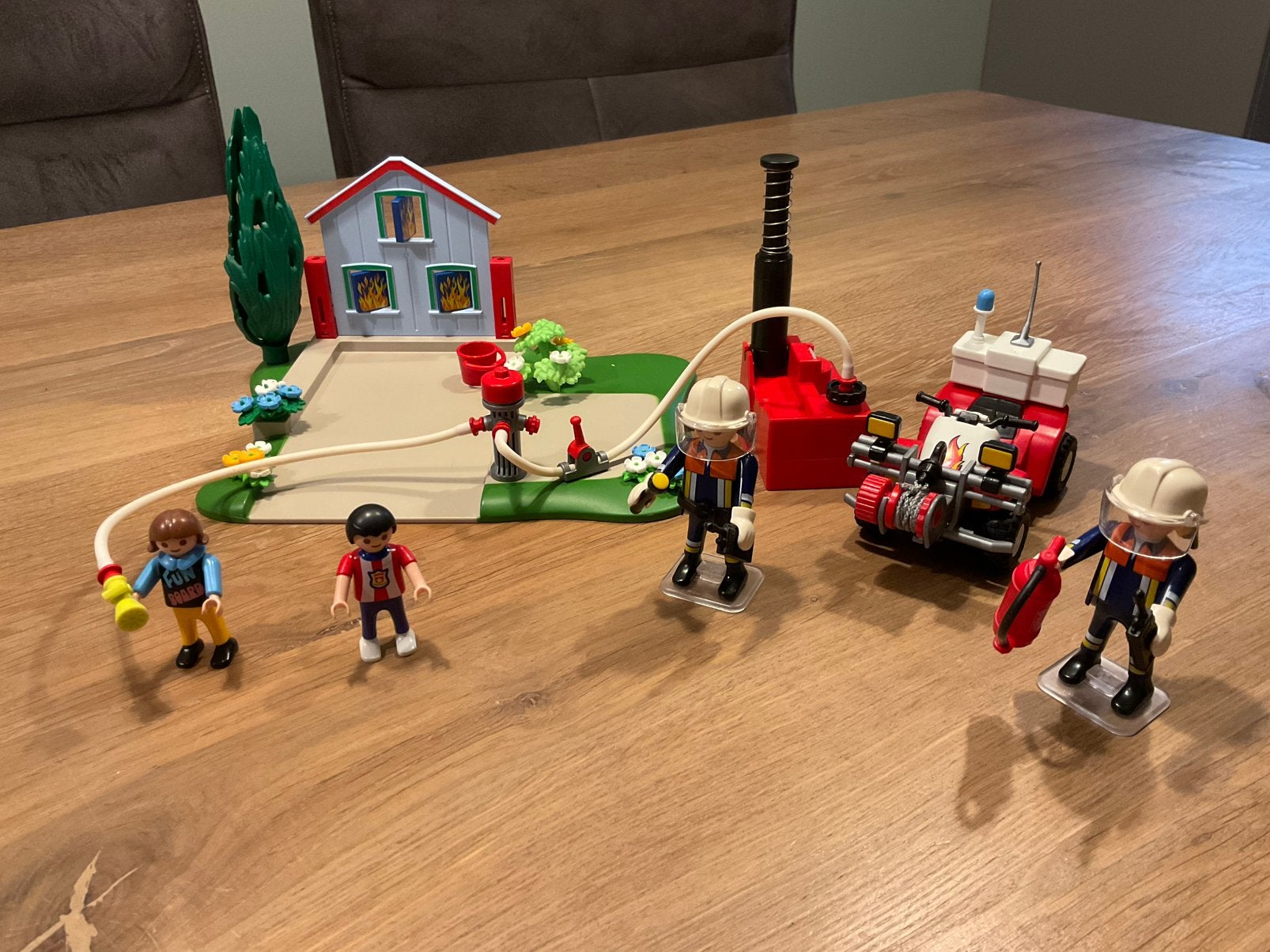 Playmobil 5169, Jubileum compact set brandweer, Complete set, Voertuig, Ophalen of Verzenden, Zo goed als nieuw