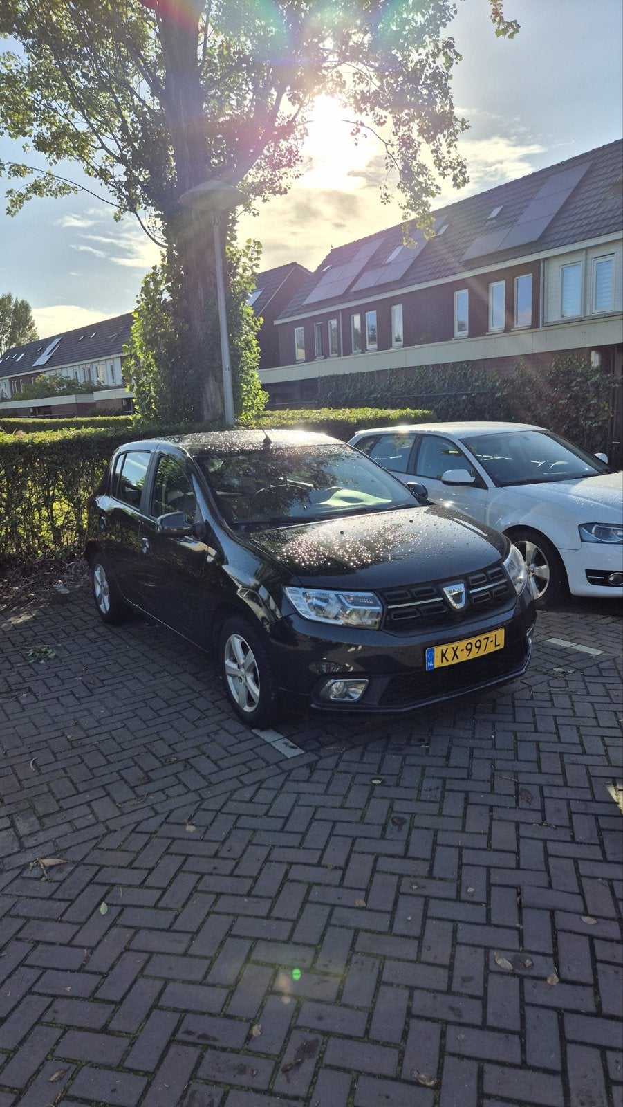 Dacia Sandero 0.9 Tce 90pk Bi-fuel S&S 2016 Zwart, Voorwielaandrijving, 898 cc, 31 €/maand, Zwart