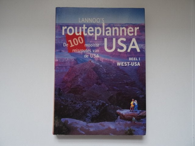 USA west Lannoo reisgids , routeplanner, Europa, Ophalen of Verzenden, Reisgids of -boek, Gelezen