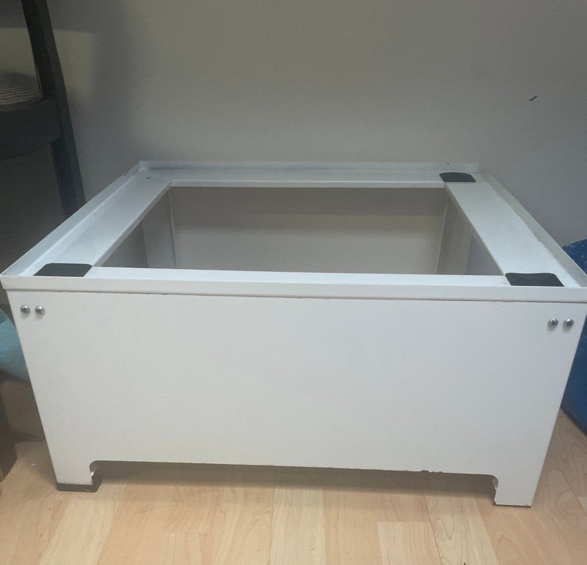 Wasmachine verhoger / onderstel wit, Ophalen, Gebruikt