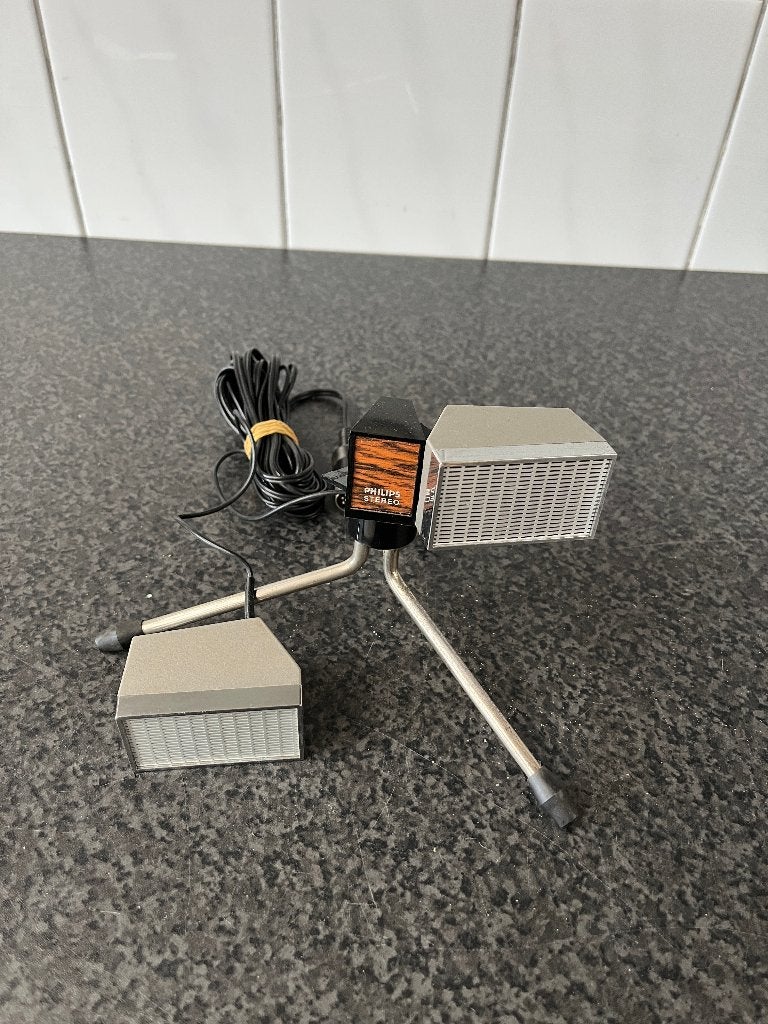 Vintage Philips EL1979 / 50 microfoon . Eentje is gebroken ., Ophalen of Verzenden, Gebruikt, Overige typen