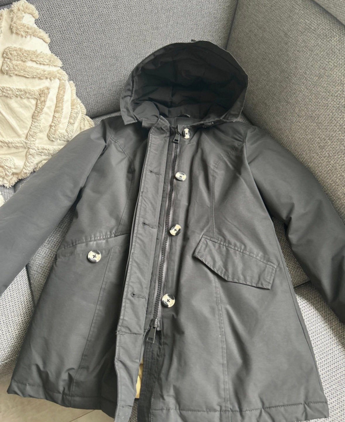Airforce winterjas maat m, Ophalen of Verzenden, Zo goed als nieuw, Zwart