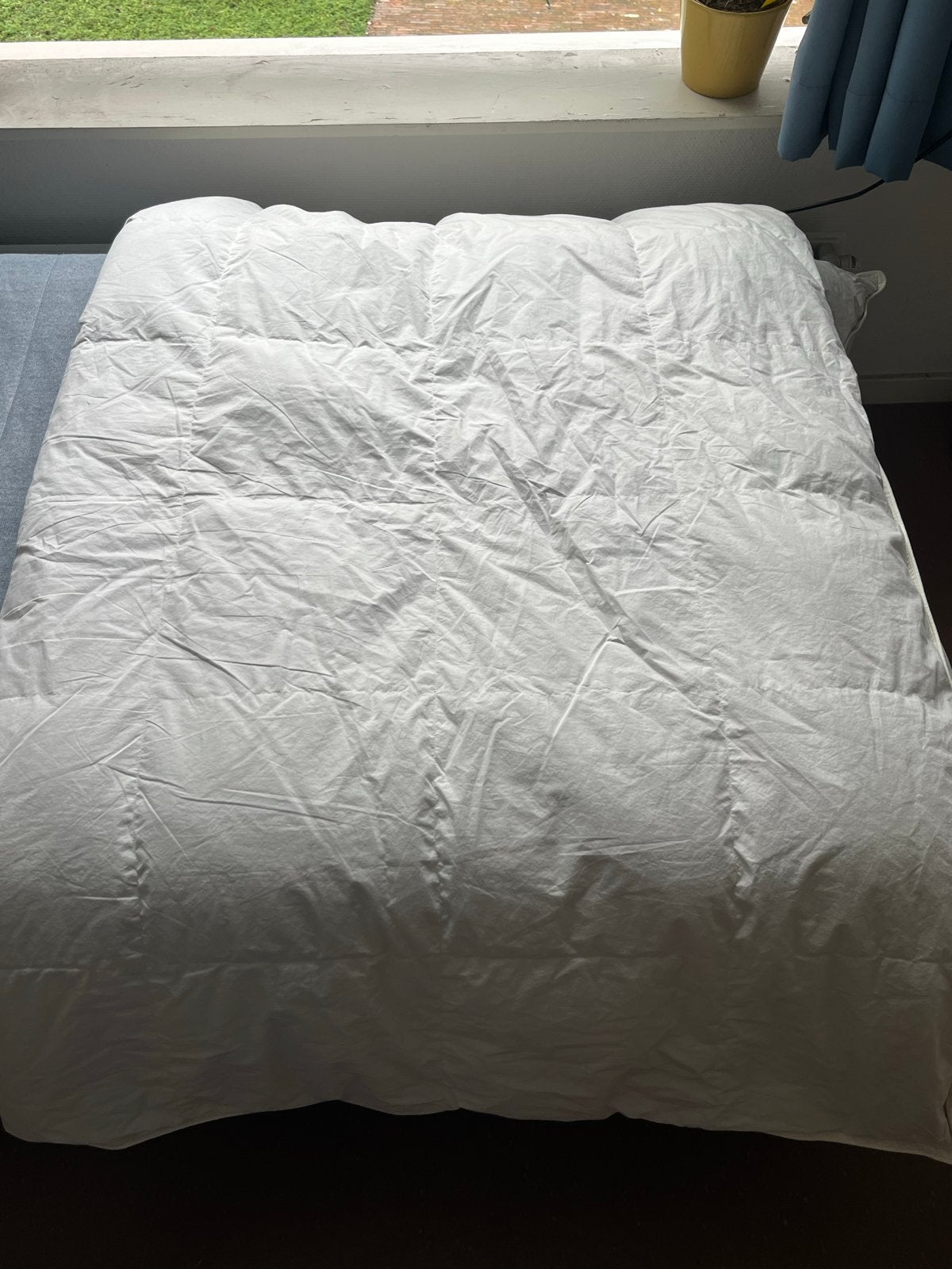 Twee IKEA Dekbedden 140x200 cm, Ophalen, Wit, Tweepersoons, 140 cm