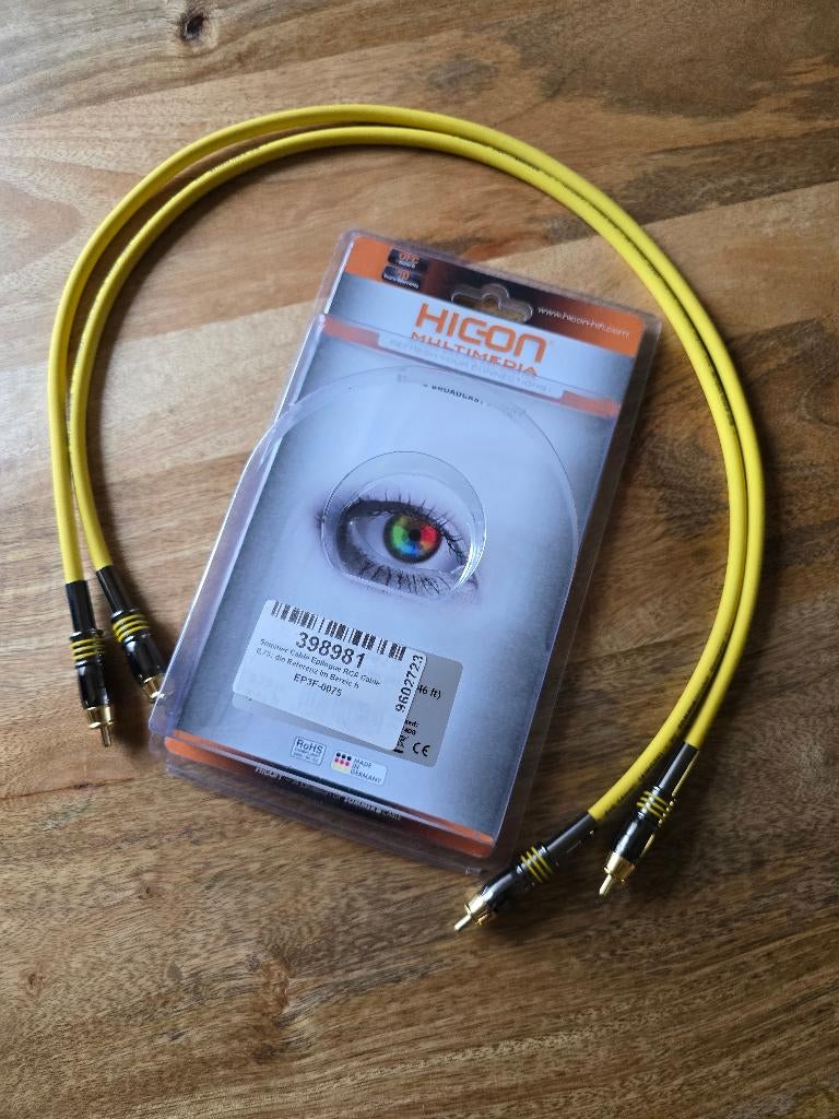 Sommer Epilogue Interlinks RCA 75cm, Ophalen of Verzenden, Zo goed als nieuw, Minder dan 2 meter, Interlink-kabel