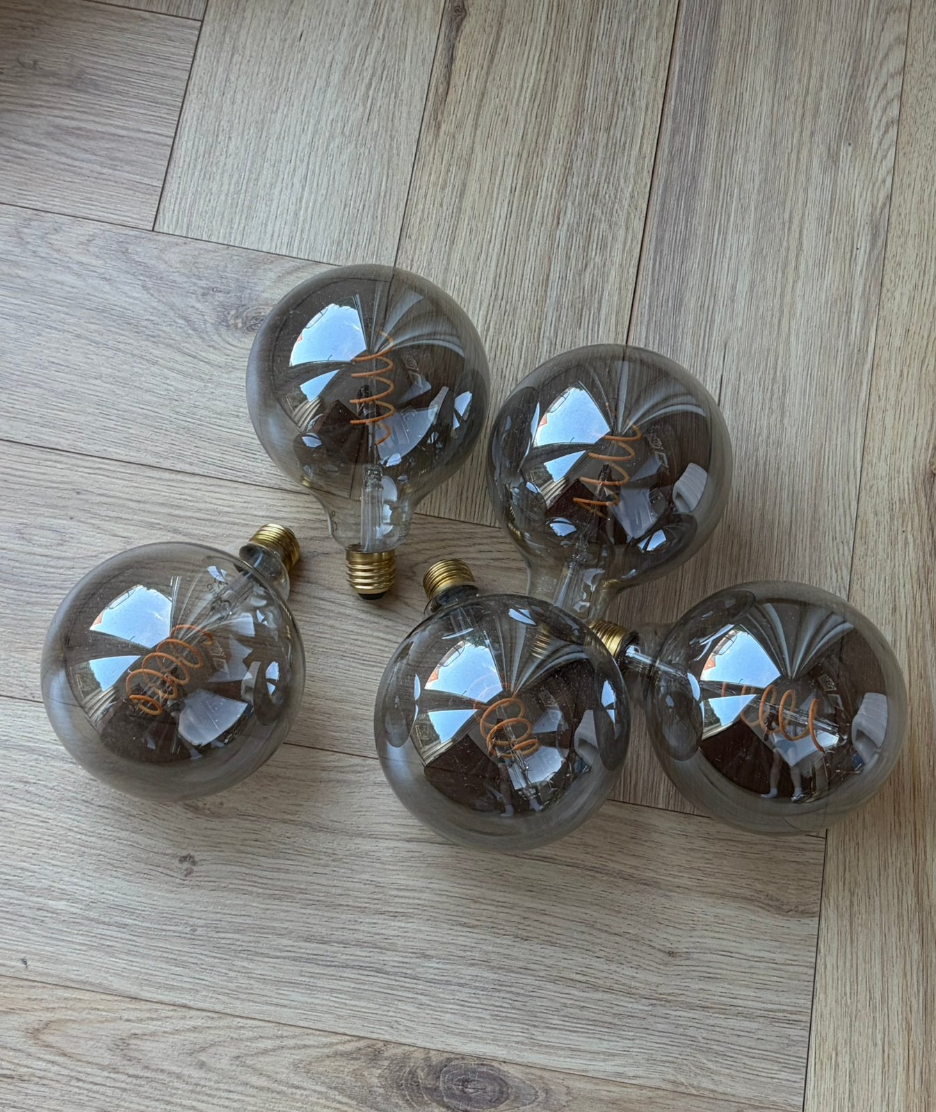 5x dimbare Calex Led filament lamp, Huis en Inrichting, Lampen | Losse lampen, Ophalen, Zo goed als nieuw, E27 (groot), Led-lamp