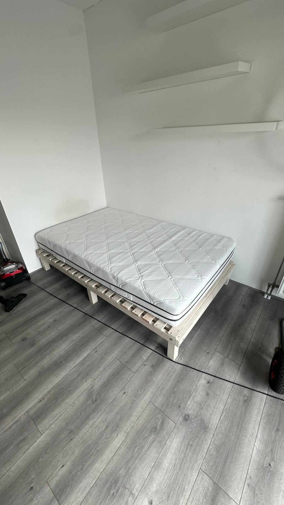 Matras pocketvering 120x200, Ophalen, Zo goed als nieuw, Twijfelaar, 120 cm