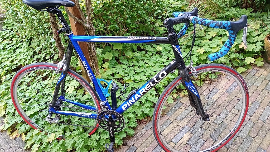 Pinarello galileo, 28 inch, Gebruikt, Velgrem, 57 tot 61 cm