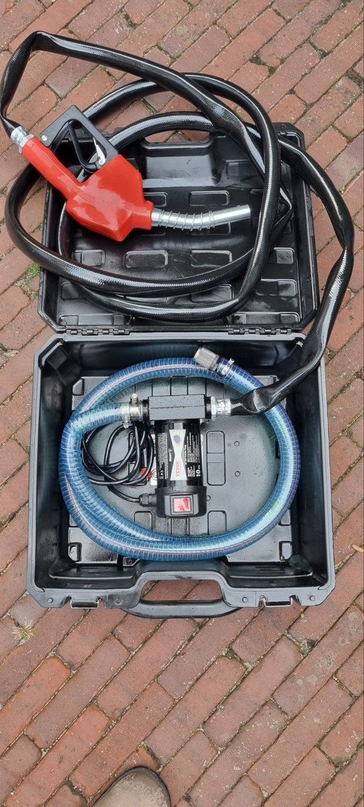 Diesel pomp mobiel, Ophalen, Zo goed als nieuw