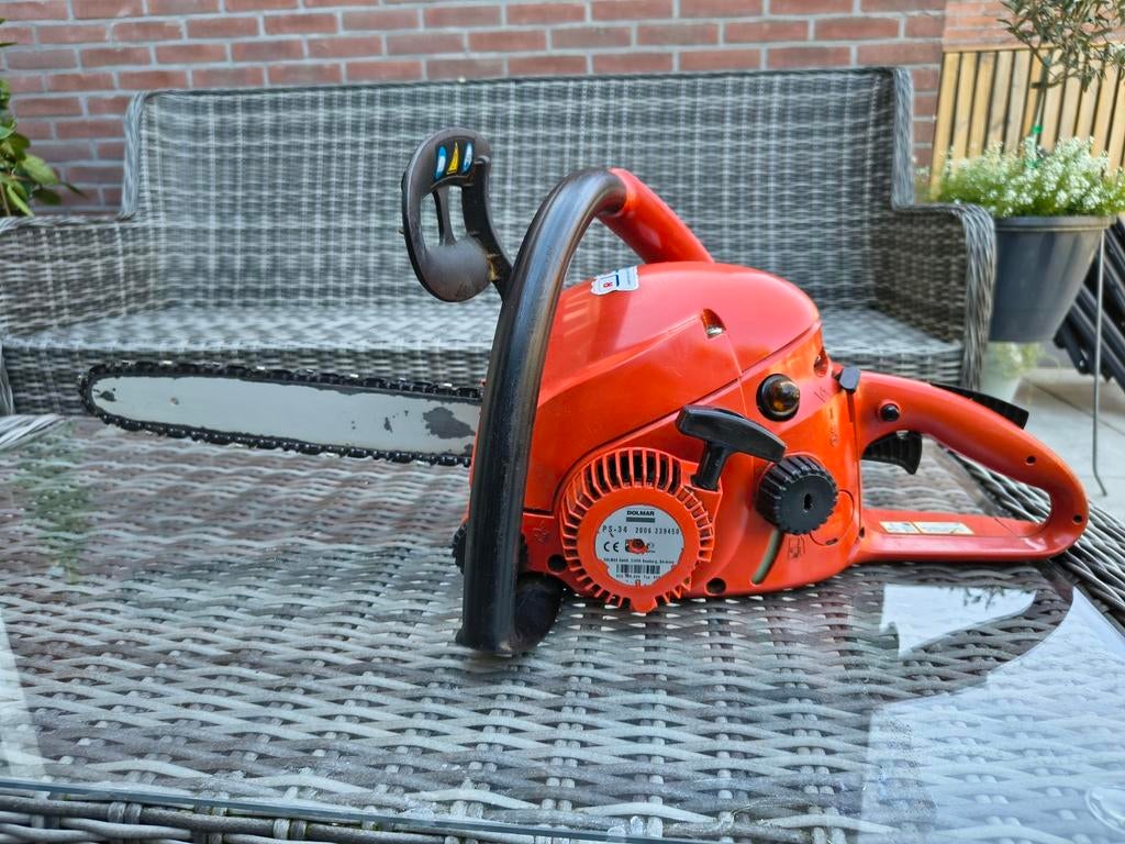Dolmar ketting zaag, Tuin en Terras, Hand-tuingereedschap, Ophalen