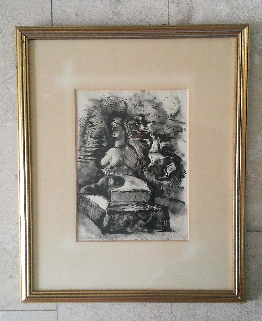 Beeld Bomarzo (Italië) '73 - Christian de Moor 1899-1981, Ophalen of Verzenden