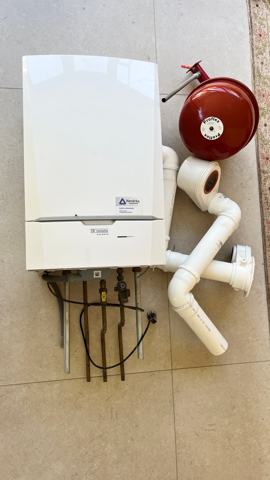 Remeha Calenta 40c HR Combiketel (2018) met expansievat, Ophalen, Aardgas, Boiler, Zo goed als nieuw