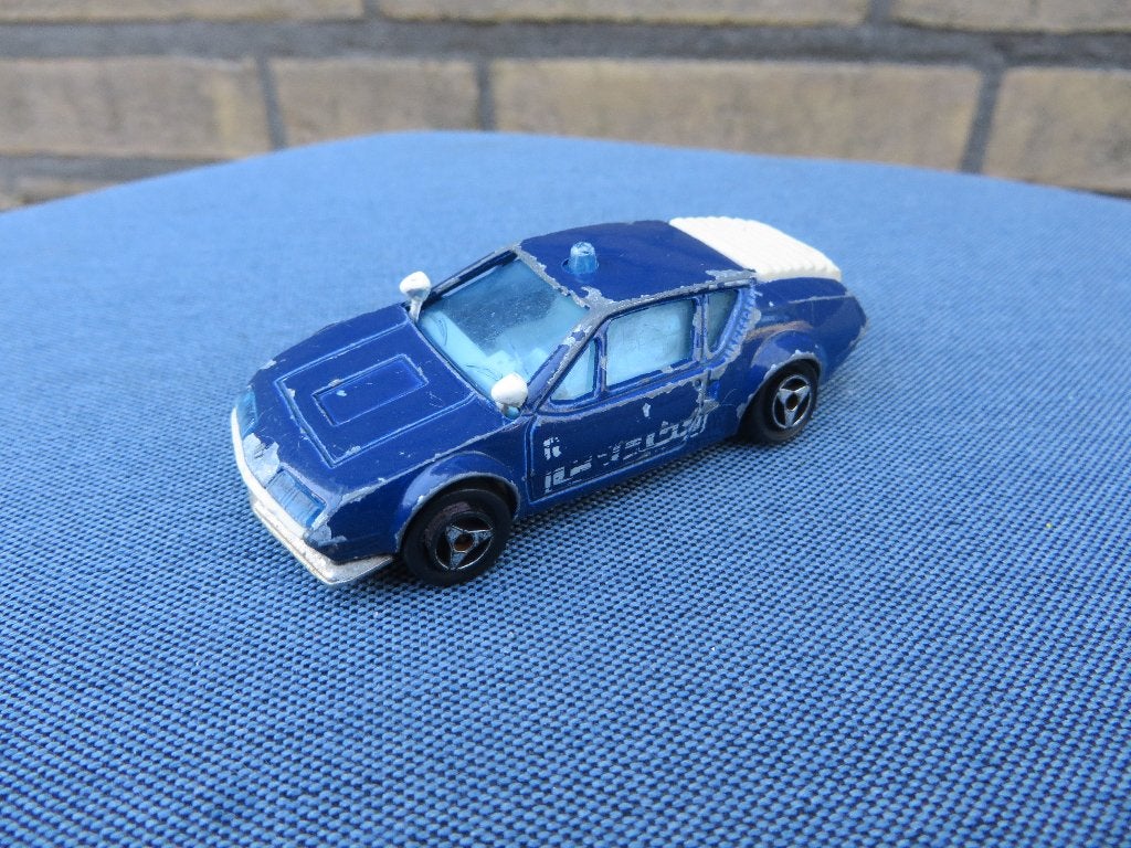 Majorette Renault Alpine A310 POLICE, Ophalen of Verzenden, Gebruikt, Auto